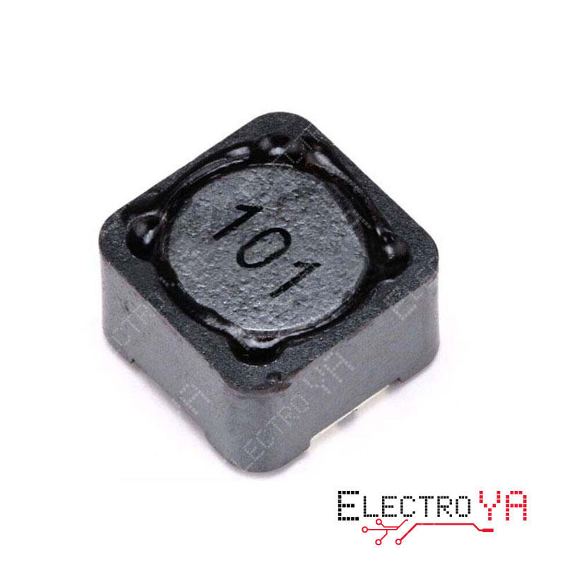 Inductor SMD CDRH127 100uH 12x12x7mm ElectroYA Robótica y electrónica