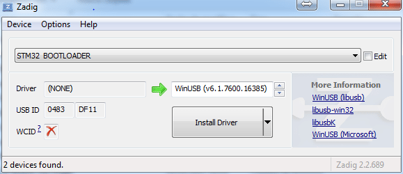 Libusb driver