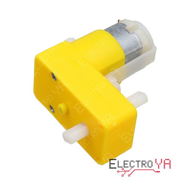 Motor Micro reductor TT DC Tipo L 3V-6V - Alta Eficiencia para Proyectos de Robótica y Modelismo