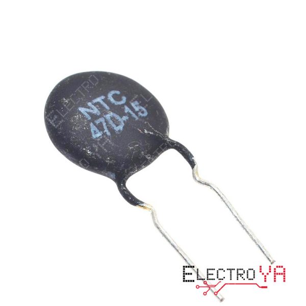 Descubre el Termistor NTC 47D-15, diseñado para una eficiente supresión de corriente de arranque en sistemas electrónicos. Ideal para proteger contra sobrecargas en el inicio. Asegura la integridad de tus dispositivos con nuestra tecnología avanzada. ¡Consíguelo ahora!