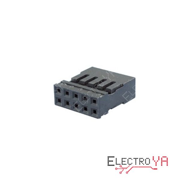 Carcasa para conector JST RF para conexiones eléctricas seguras y duraderas. Ideal para todos tus proyectos electrónicos. Disponible en Electroya.