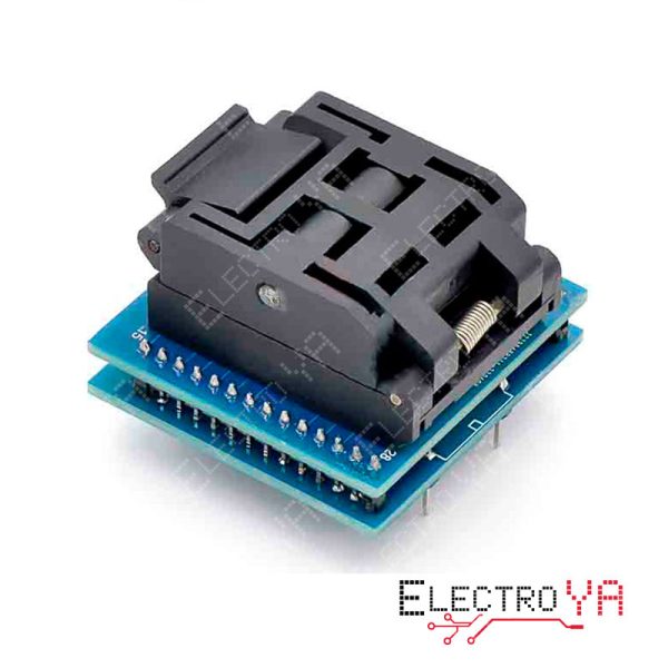 Convierte fácilmente TQFP32 a DIP28 con nuestro adaptador de alta calidad. Ideal para prototipado y desarrollo en placas de prueba estándar. Compra ahora en ElectroYA.