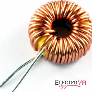 Optimiza tus proyectos de electrónica con el Inductor Desnudo 47uH (3A) para LM2596 de Electroya. Mejora la eficiencia y reduce el ruido en tus diseños. ¡Compra ya!
