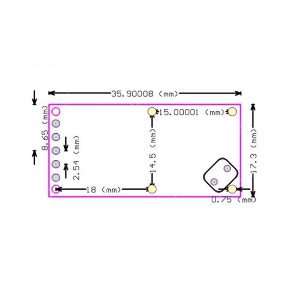 Detecta movimiento con precisión utilizando el módulo de radar de microondas RCWL-0516. Ideal para sistemas de seguridad y proyectos DIY.