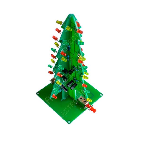 Kit de Montaje Árbol de Navidad LED Intermitente