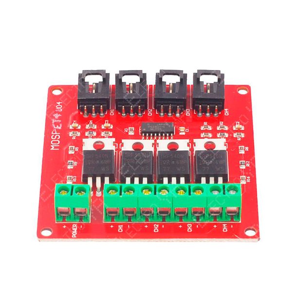 Módulo MOSFET IRF540 de 4 Canales para Control de Cargas