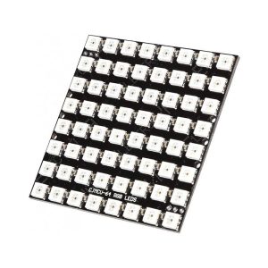 Panel LED RGB WS2812 de 64 LEDs programable