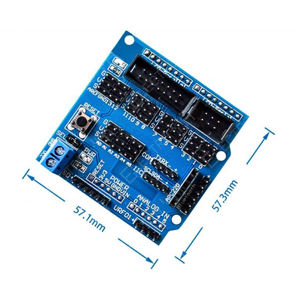 Placa de Expansión Sensor Shield V5.0 para Arduino UNO R3