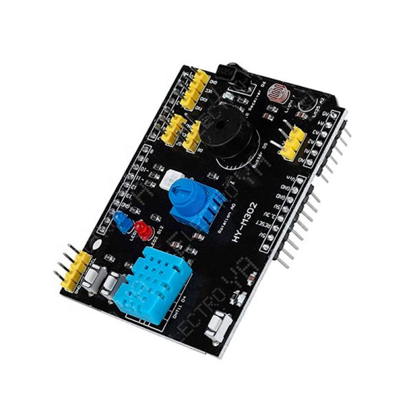 Módulo de Expansión Multifunción 9 en 1 con DHT11 y LM35 para proyectos Arduino