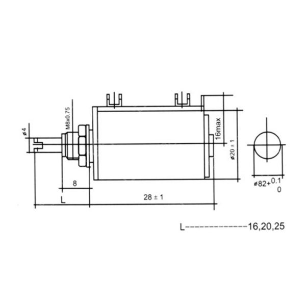 Potenciómetro Ajustable de Precisión 10K 1W WXD3-12-1W